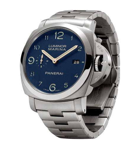 Panerai PAM745 Harrods Limited Edition Blue Dial Luminor Marina